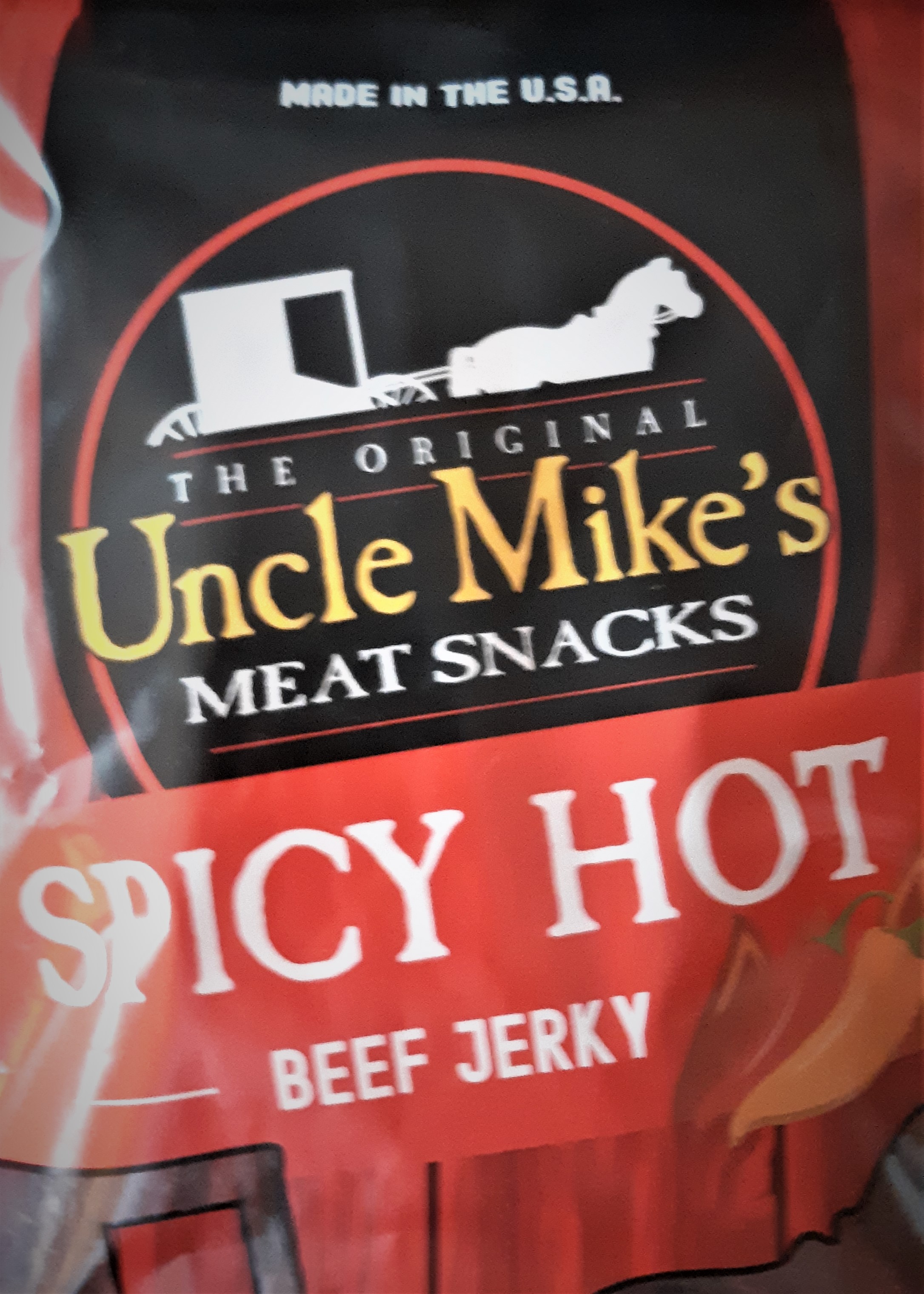 Uncle Mike&amp;#39;s Beef Jerky-Spicy Hot-Gluten Free